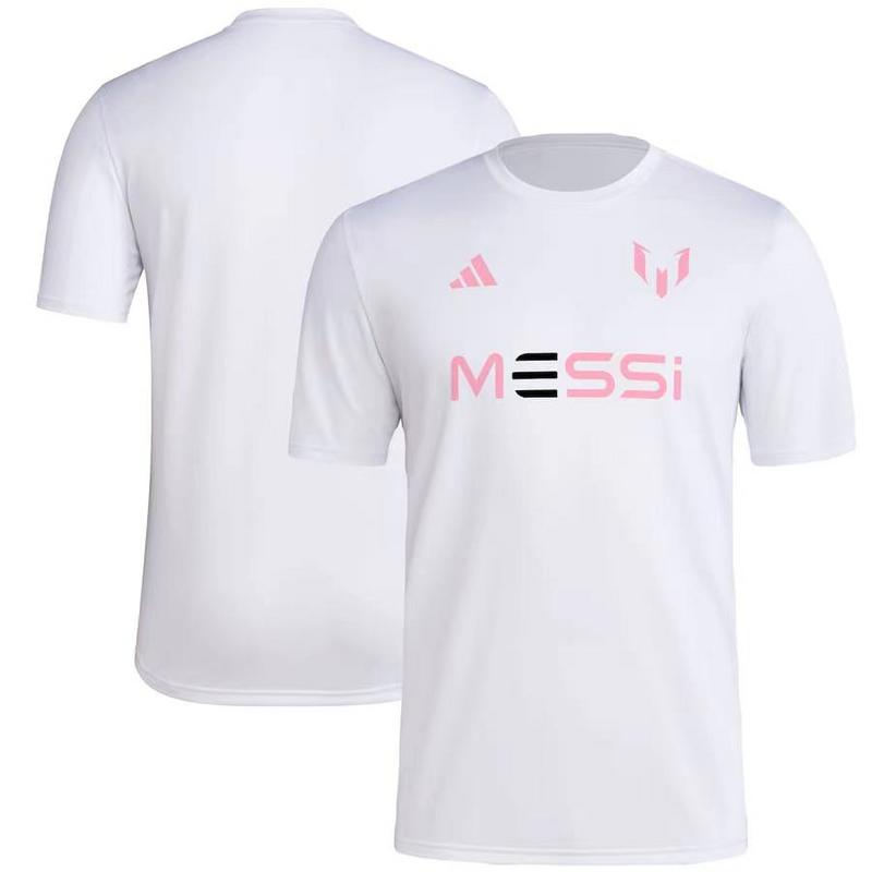 AAA Quality Inter Miami 23/24 Messi White/Pink T-Shirt